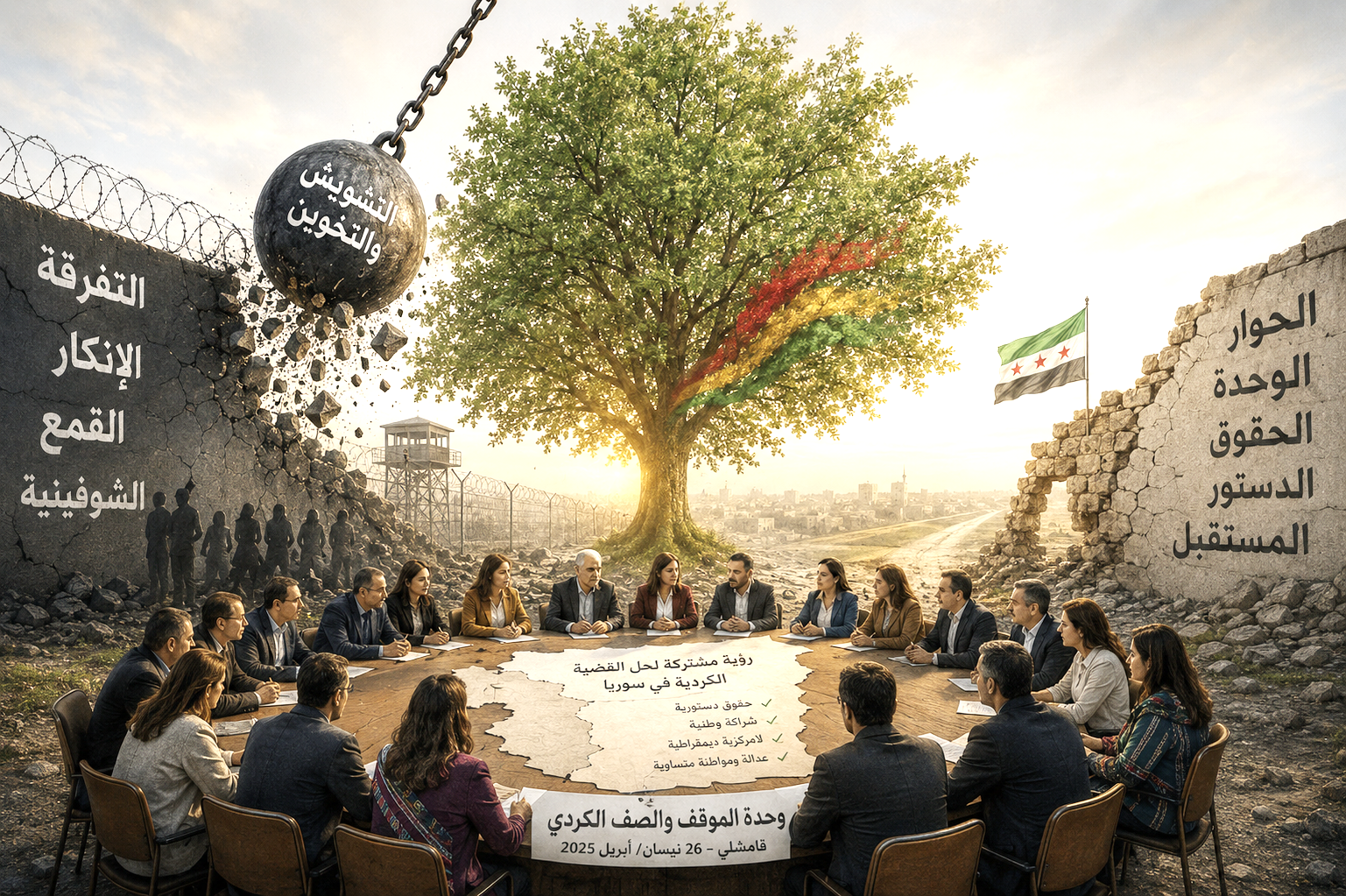حماية الحركة الكردية، لا نسفها 